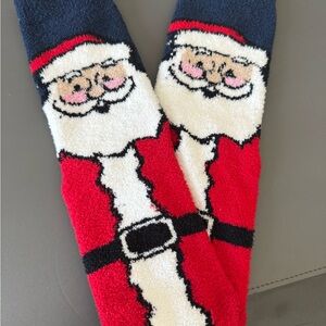 Santa Claus Fuzzy Socks